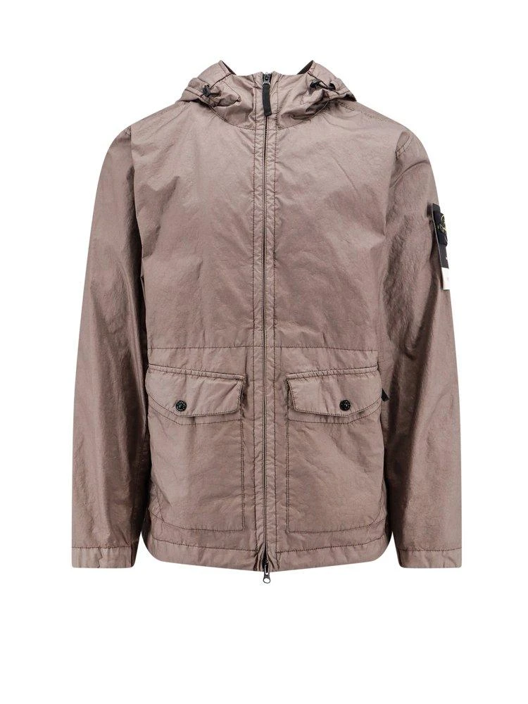 商品Stone Island|Stone Island Membrana 3L TC Zipped Hooded Jacket,价格¥3998,第1张图片