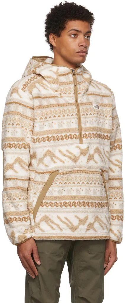 商品The North Face|White & Tan Fair Isle Hoodie,价格¥1369,第2张图片详细描述