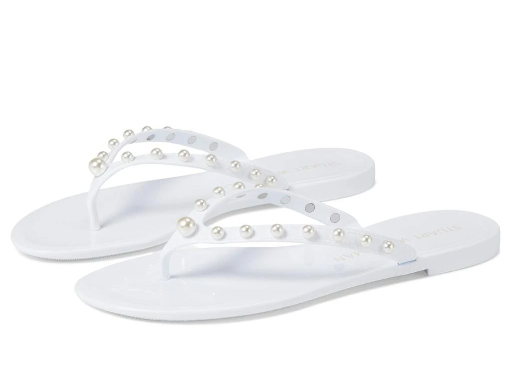 商品Stuart Weitzman|Goldie Jelly Flip-Flop,价格¥987,第1张图片