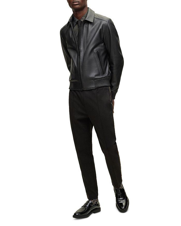 商品Hugo Boss|Manka Leather Jacket,价格¥3231,第4张图片详细描述