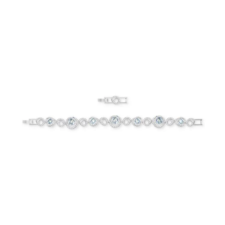 商品Swarovski|Silver-Tone Crystal & Pavé Link Bracelet,价格¥1490,第1张图片