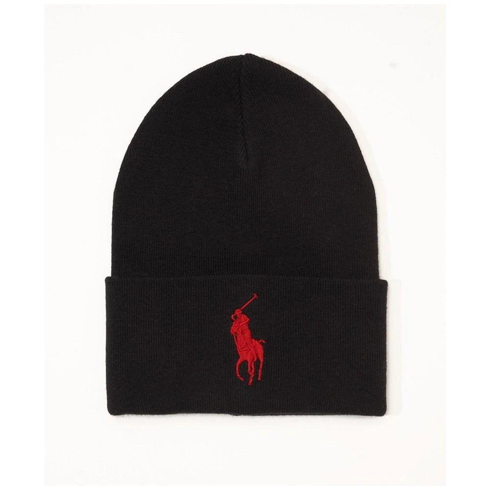 商品Ralph Lauren|Men's Big Pony Cuff Hat,价格¥272,第1张图片