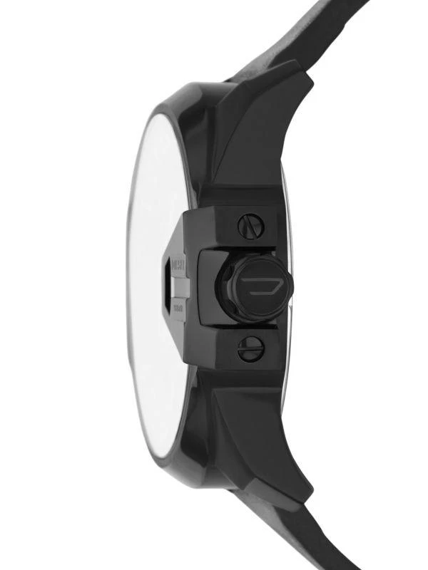 商品Diesel|Uber Chief 54MM Stainless Steel Three-Hand Leather Strap Watch,价格¥1475,第2张图片详细描述