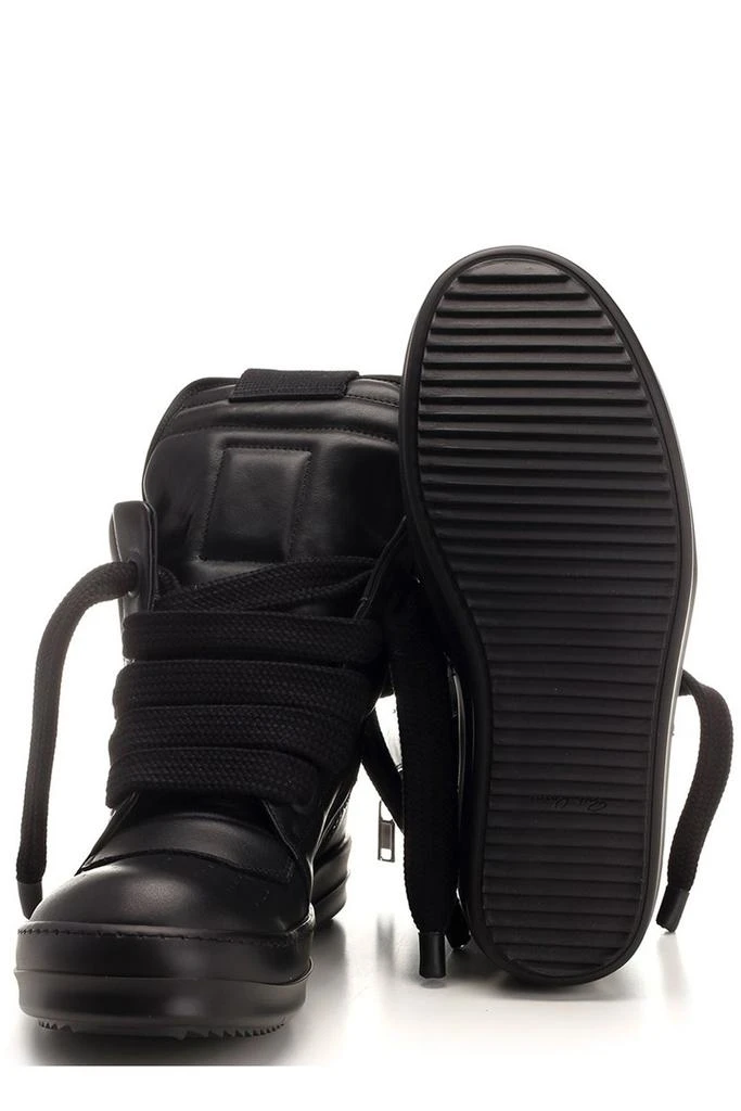 商品Rick Owens|Rick Owens Lido Jumbo Laced Geobasket Sneakers,价格¥6603,第4张图片详细描述