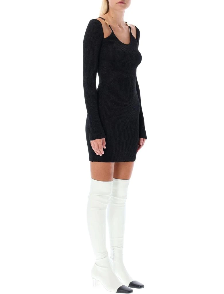 商品GCDS|GCDS Lurex Mini Dress,价格¥2980,第3张图片详细描述