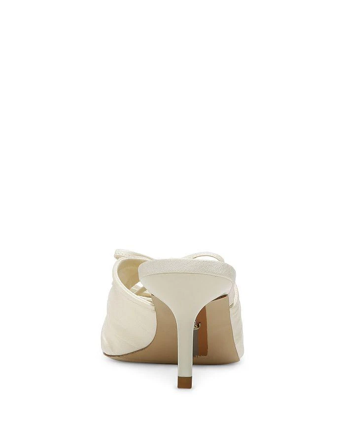 商品Sam Edelman|Women's Pia Square Toe Double Bow Mid Heel Sandals,价格¥592,第3张图片详细描述
