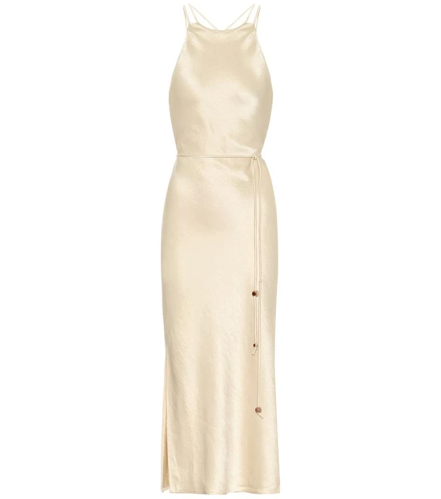 商品Nanushka|Narita satin midi dress,价格¥3280,第1张图片