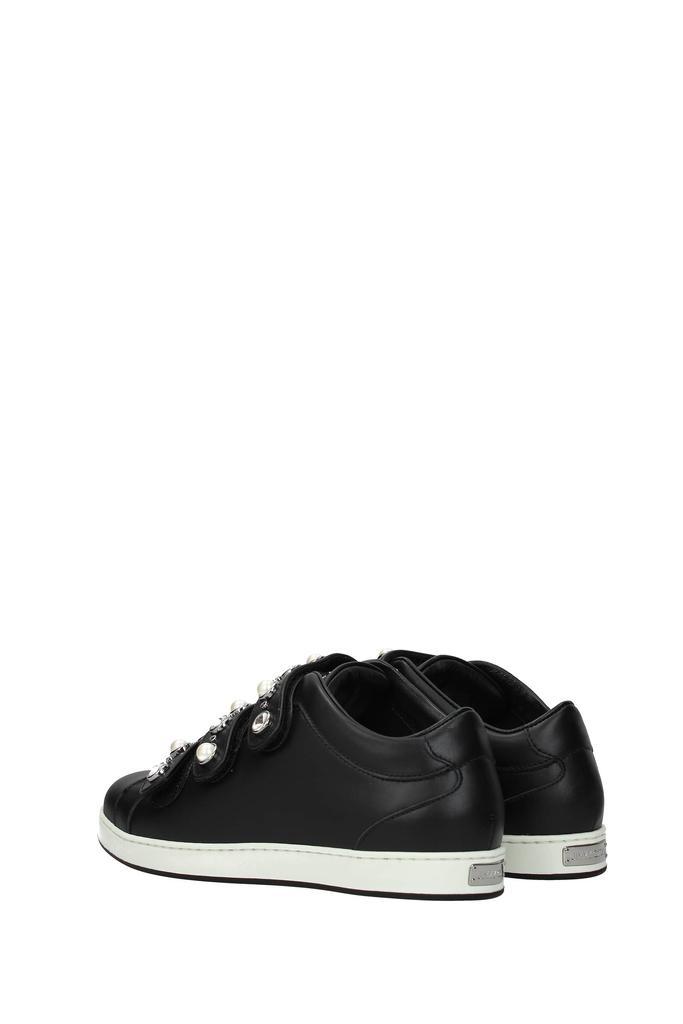 商品Jimmy Choo|Sneakers Leather Black,价格¥2280,第6张图片详细描述