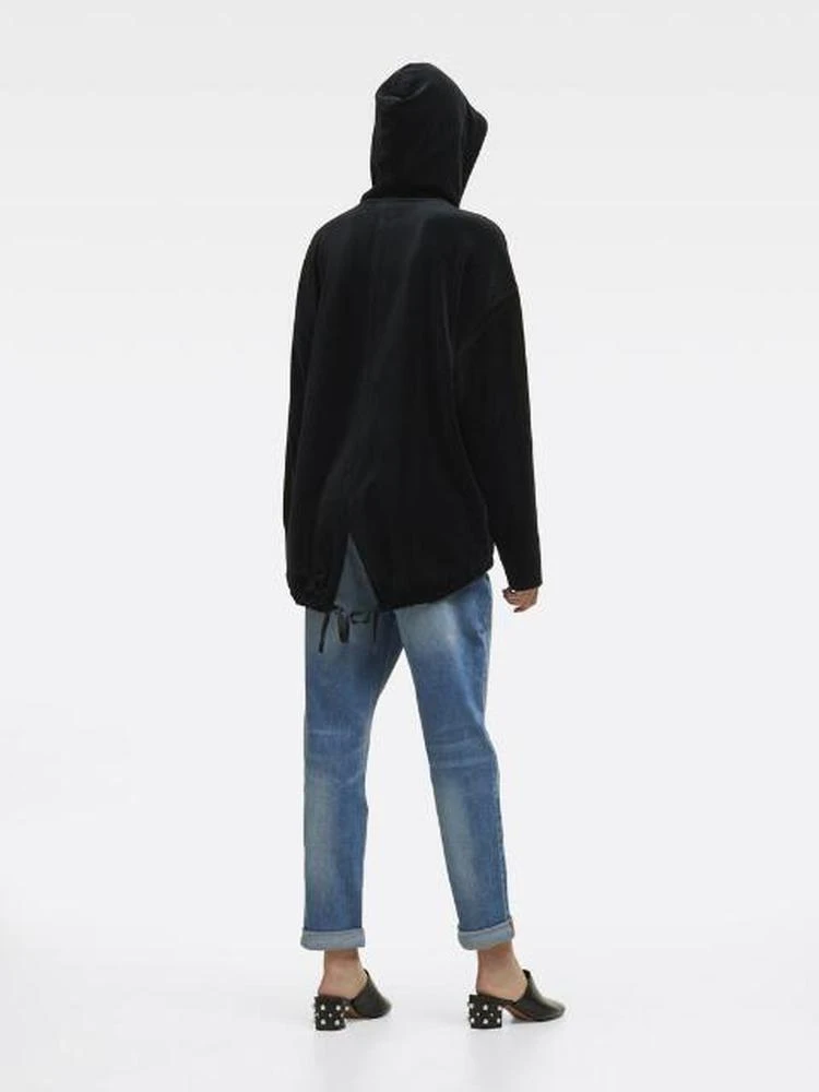 商品DKNY|Velour Zip-Front Parka,价格¥444,第3张图片详细描述