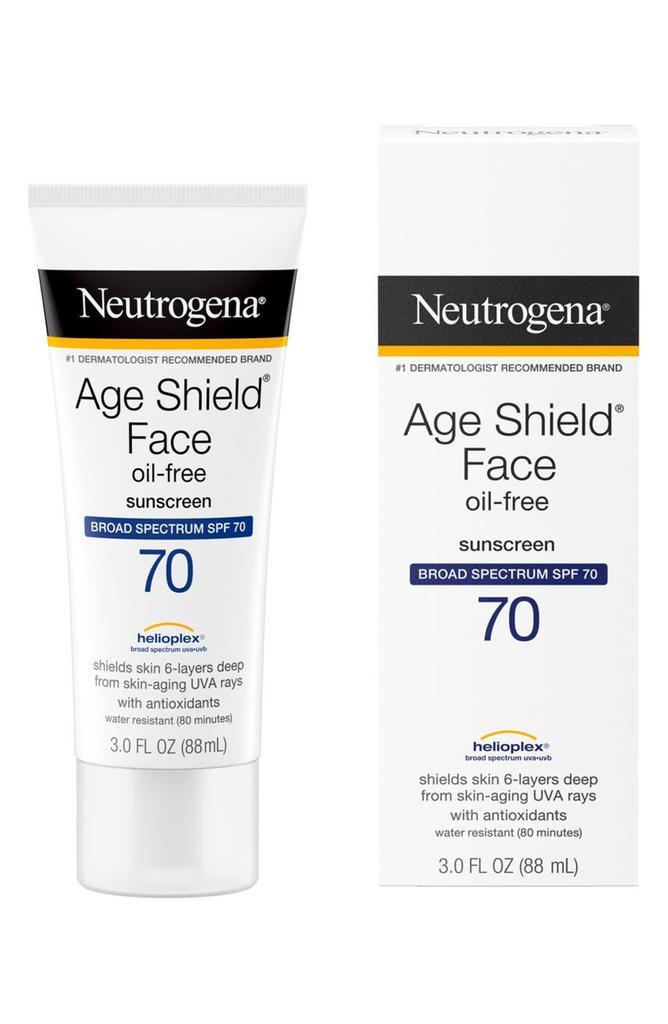 商品Neutrogena|Age Shield Anti-Oxidant Face Lotion Sunscreen Broad Spectrum SPF 70,价格¥97,第1张图片