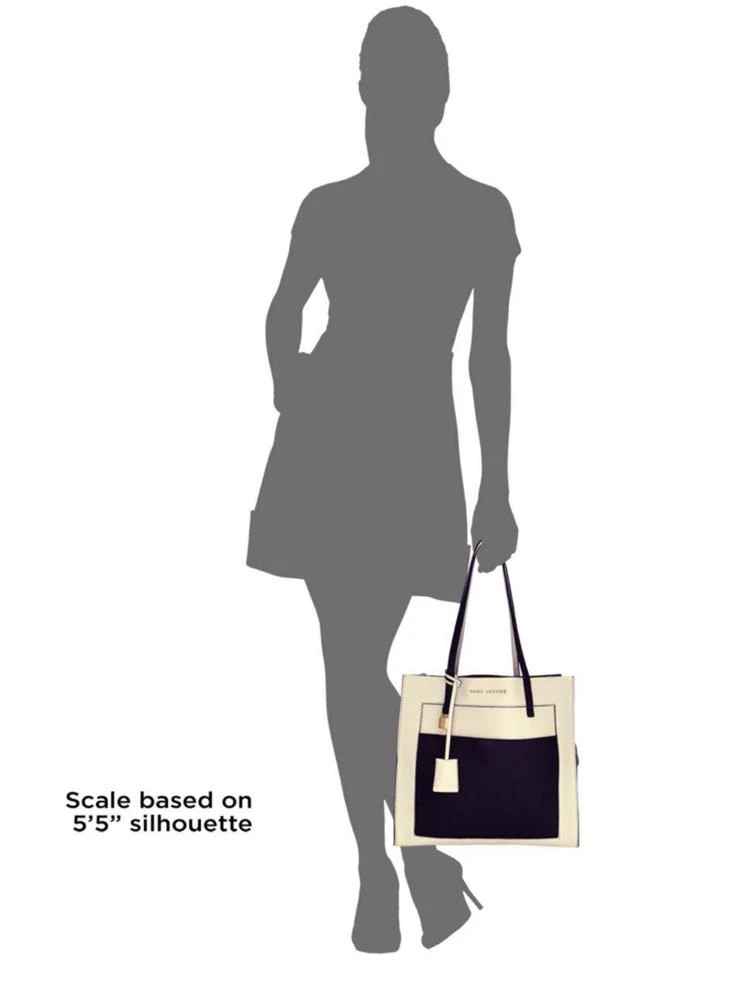 商品Marc Jacobs|Marc Jacobs - Grind Monochrome Grained Leather Tote,价格¥2572,第3张图片详细描述