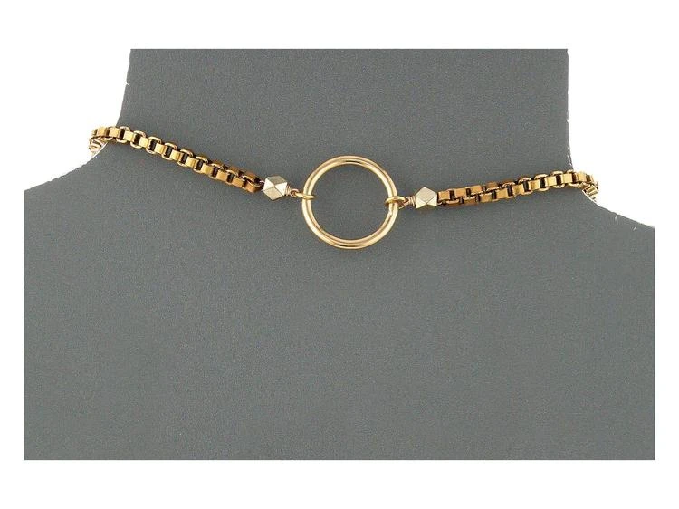 商品Vanessa Mooney|瓦妮莎指环挂件设计项圈 The Bonet Choker Necklace,价格¥353,第2张图片详细描述