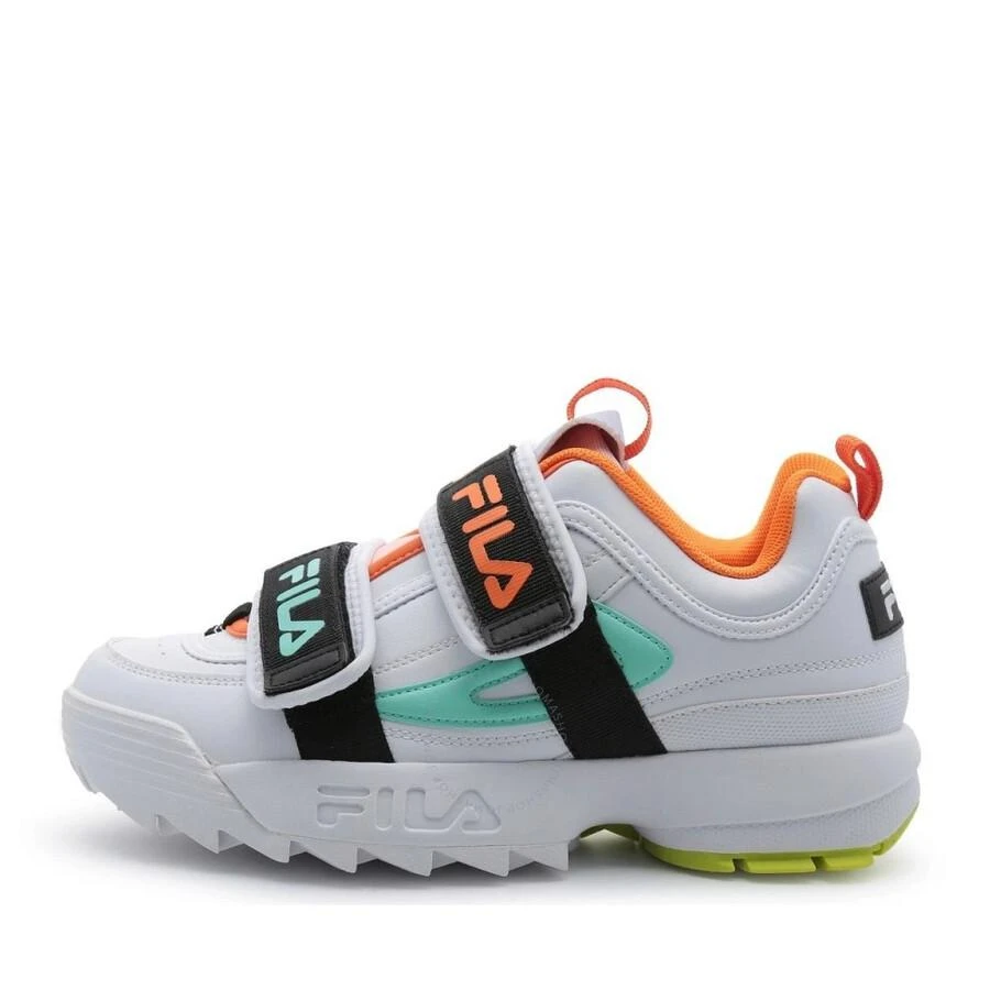 商品Fila|FILA Ladies Disruptor Double Strap Low-top Sneakers, Brand Size 8,价格¥504,第1张图片