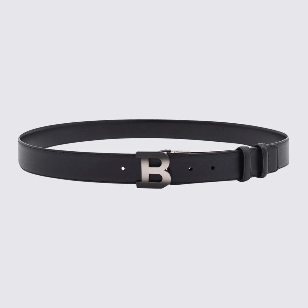 商品Bally|BALLY BLACK LEATHER BELT,价格¥1530,第1张图片