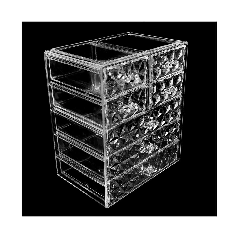 商品Sorbus|Cosmetic Makeup and Jewelry Storage Case Display - 3 Large 4 Small Drawers,价格¥367,第4张图片详细描述