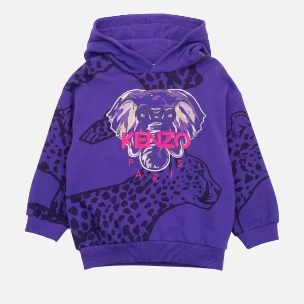 商品Kenzo|KENZO Girls' Cheetah Print Cotton-Jersey Hoodie,价格¥359,第1张图片详细描述