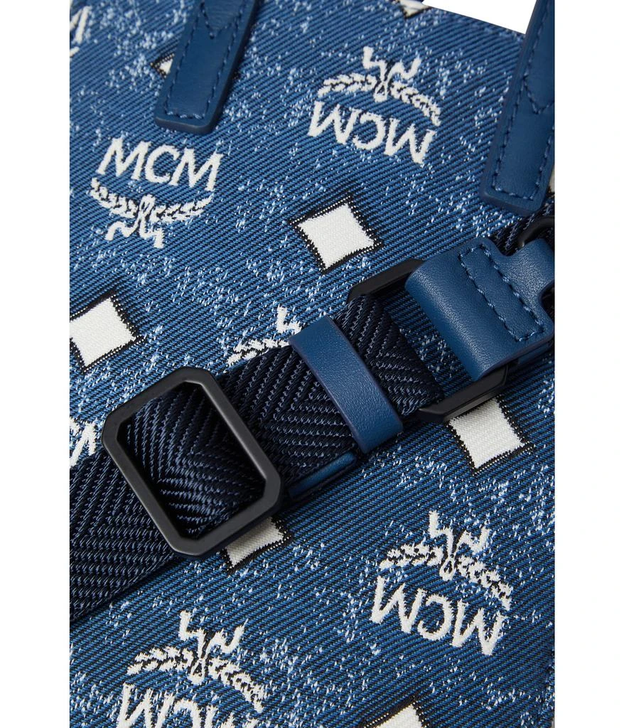 商品MCM|Aren Vintage Monogram Fabric Tote XMN Leather,价格¥5194,第4张图片详细描述