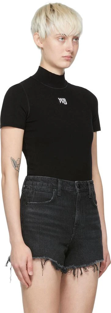 商品Alexander Wang|Black Viscose T-Shirt,价格¥2207,第2张图片详细描述