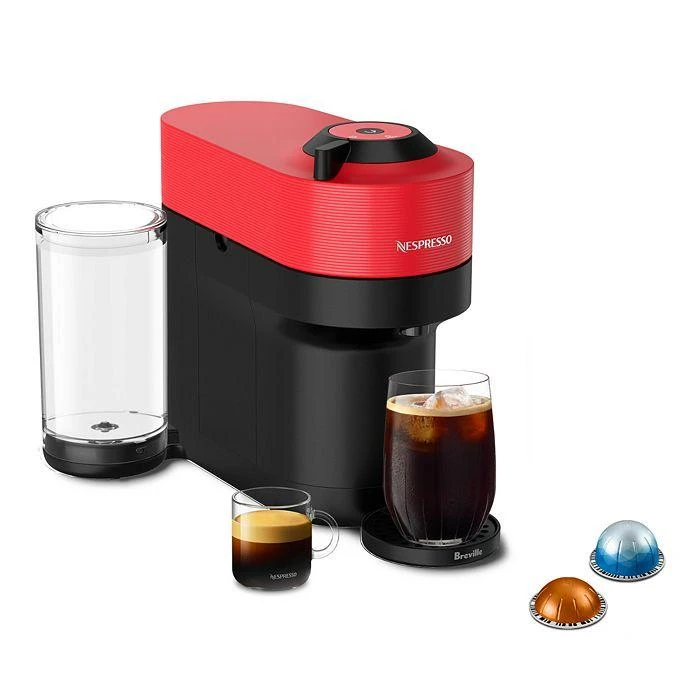 商品Nespresso|Vertuo Pop+ Coffee and Espresso Maker by Breville in Red,价格¥977,第1张图片详细描述