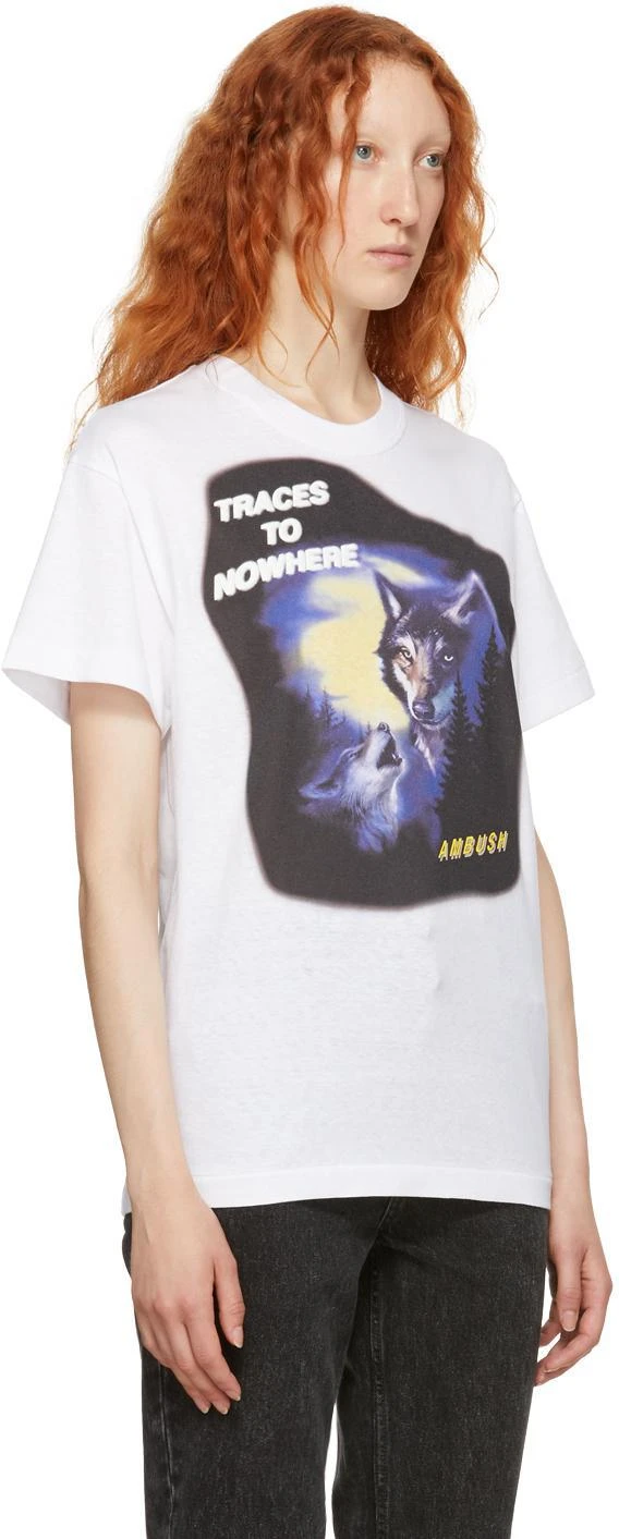 商品Ambush|White Wolf T-Shirt,价格¥857,第2张图片详细描述