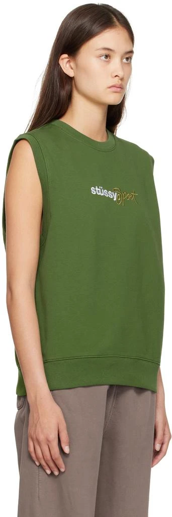 商品STUSSY|Green Sport Sweater,价格¥476,第2张图片详细描述