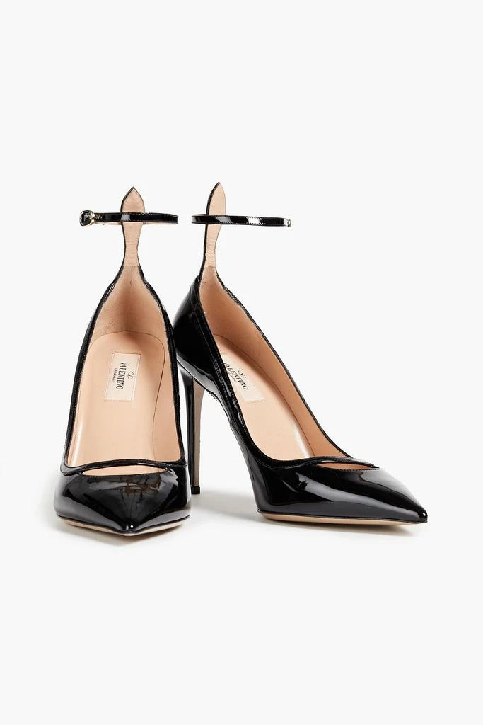 商品Valentino|Cutout patent-leather Mary Jane pumps,价格¥1675,第2张图片详细描述