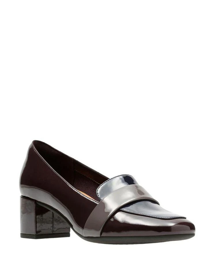 商品Clarks|Tealia Patent Leather Loafers,价格¥423,第2张图片详细描述