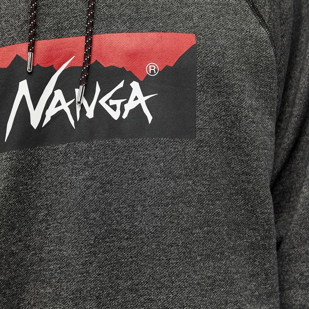 商品NANGA|NANGA Eco Hybrid Box Logo Hoodie,价格¥304,第5张图片详细描述