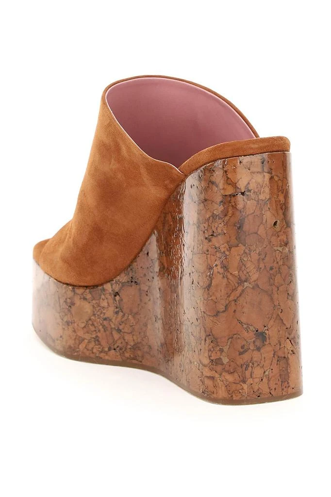 商品HAUS OF HONEY|Haus of honey cork wedge marble diana mules,价格¥2960,第3张图片详细描述