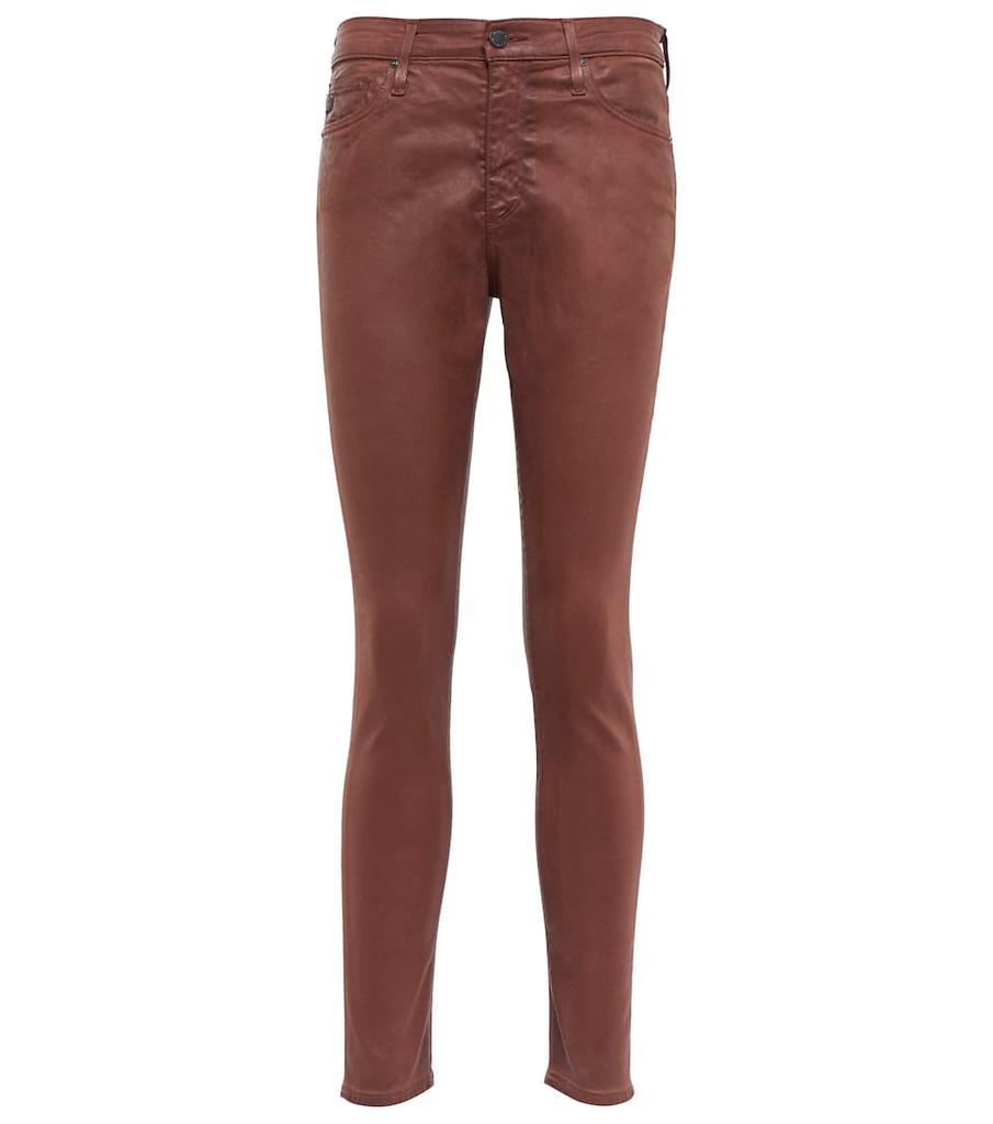 商品AG Jeans|Farrah高腰紧身牛仔裤,价格¥893,第1张图片