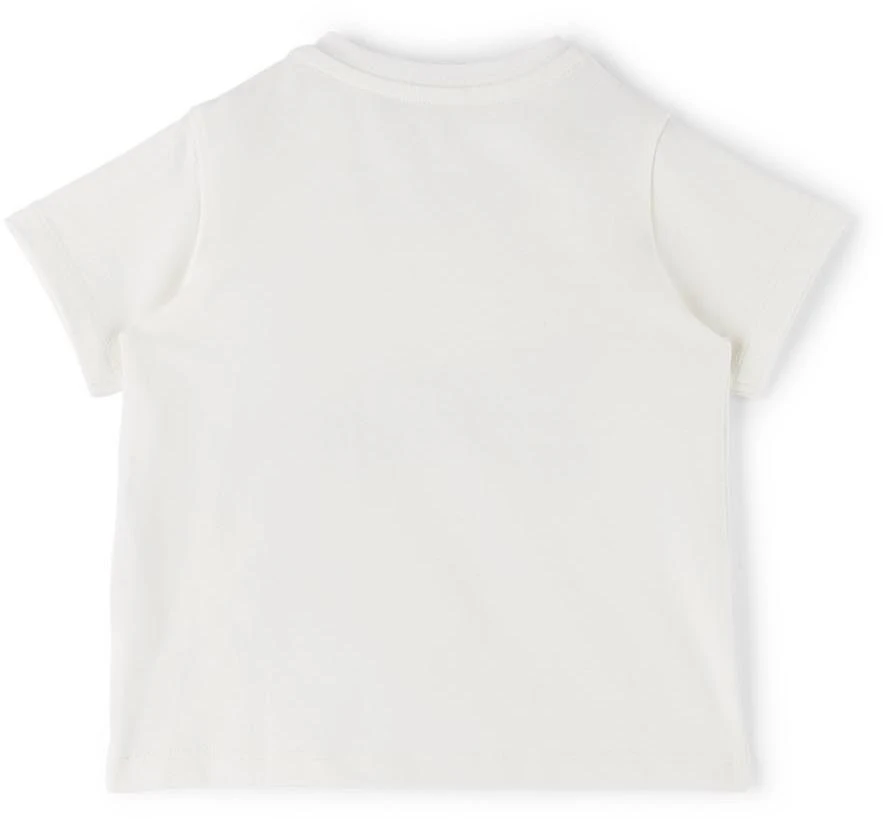 商品Moncler|灰白色 Car Graphic 婴儿 T 恤,价格¥1341,第2张图片详细描述