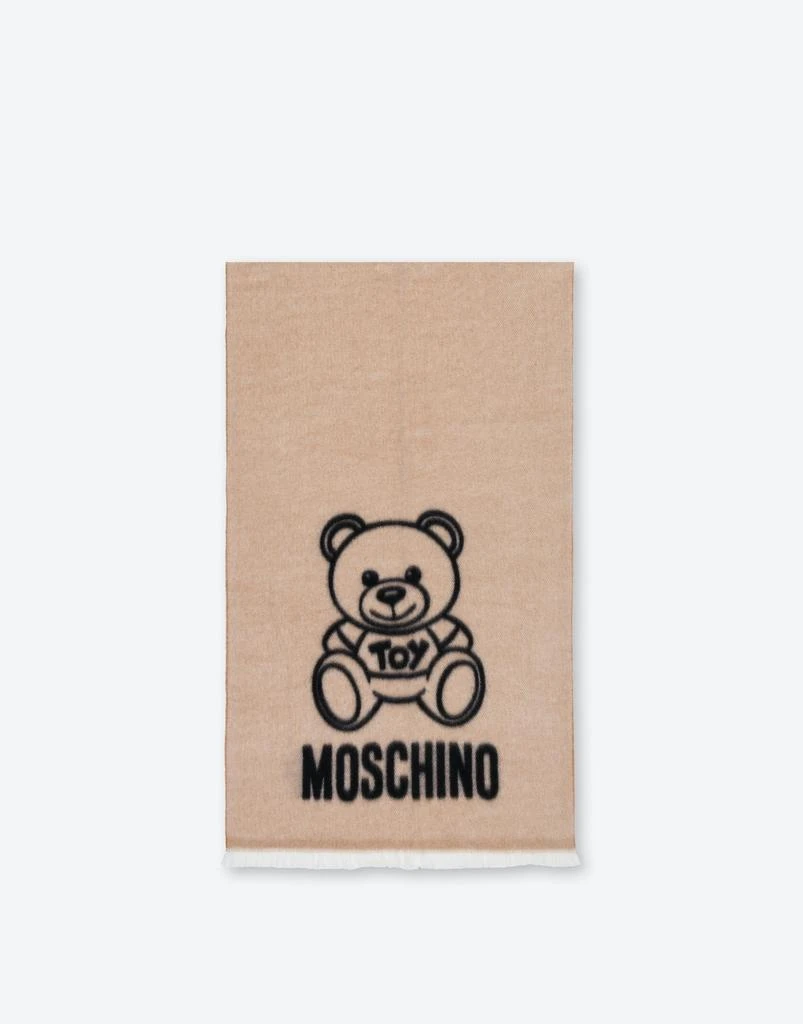 商品Moschino|Moschino Teddy Bear Wool Scarf,价格¥1507,第1张图片