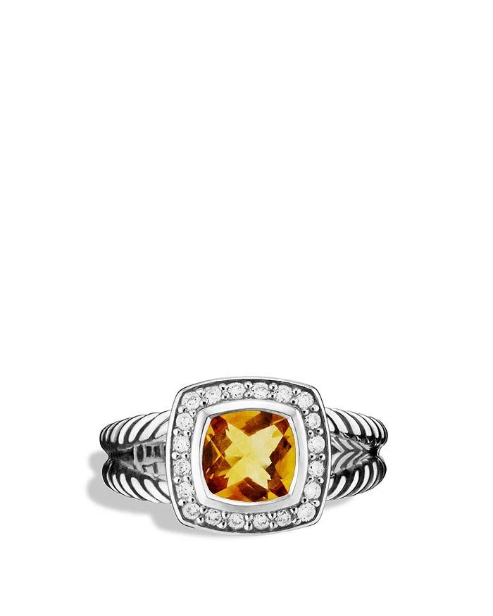 商品David Yurman|Petite Albion Ring with Gemstone and Diamonds,价格¥5420,第5张图片详细描述