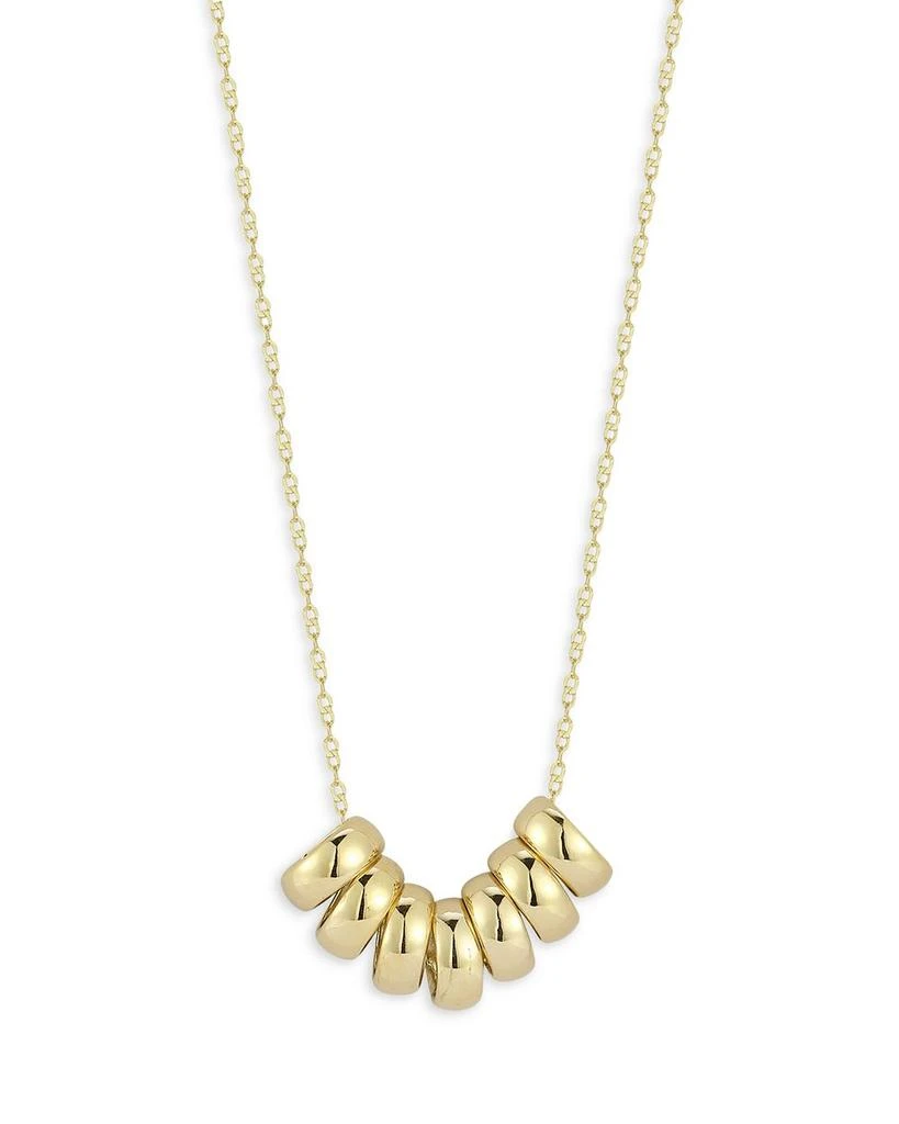 商品Bloomingdale's|14K Yellow Gold Ring Necklace, 16" - Exclusive,价格¥1218,第1张图片详细描述