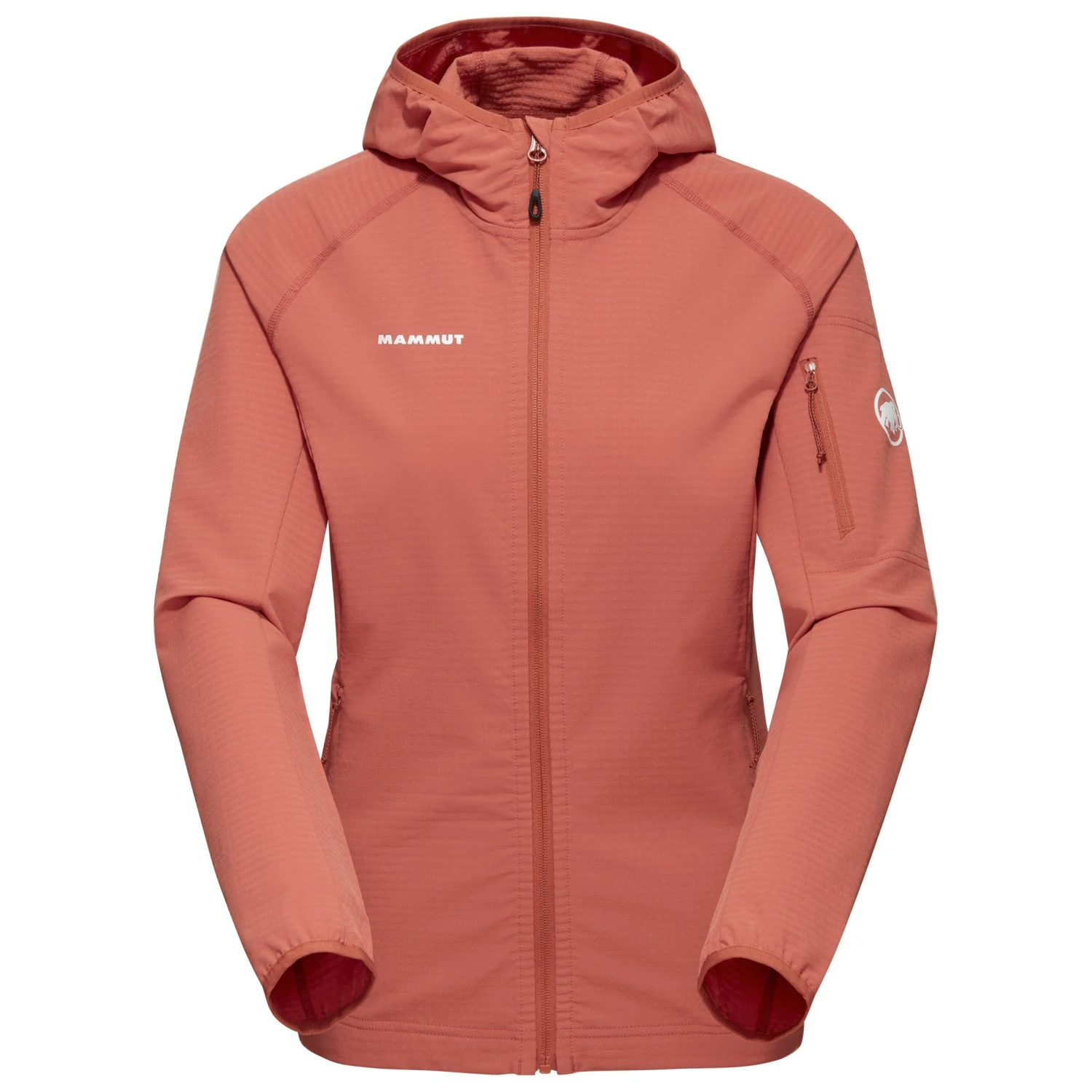 商品【商品预售7天发货】 Mammut|Mammut 女士户外软壳衣 1031819BRICK 棕色,价格¥872,第1张图片