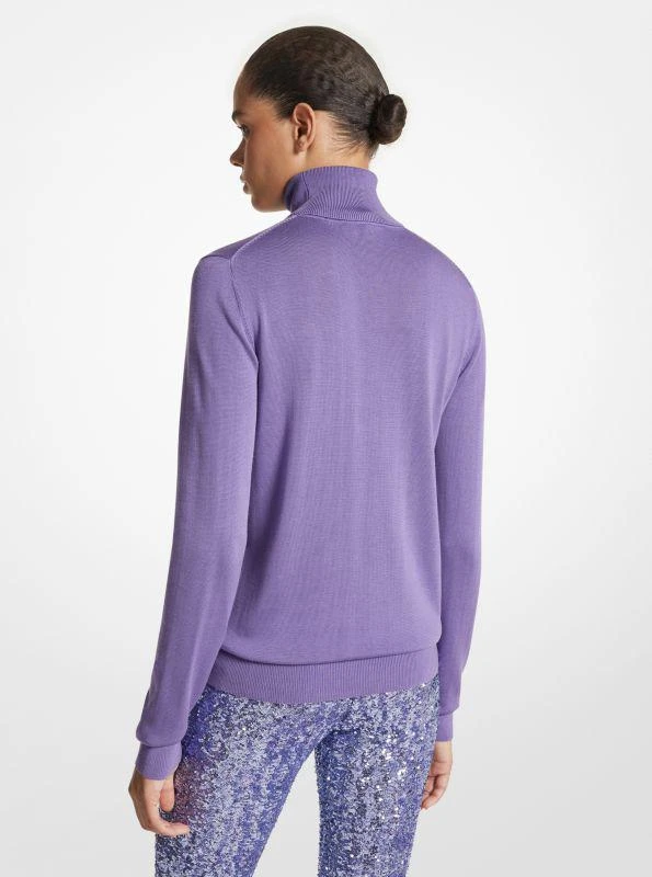 商品Michael Kors|Featherweight Silk Turtleneck Sweater,价格¥1777,第2张图片详细描述