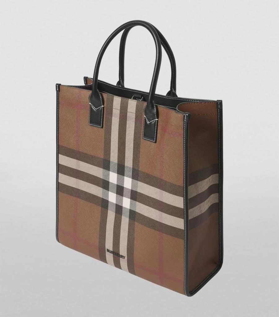 商品Burberry|Check Tote Bag,价格¥12538,第3张图片详细描述