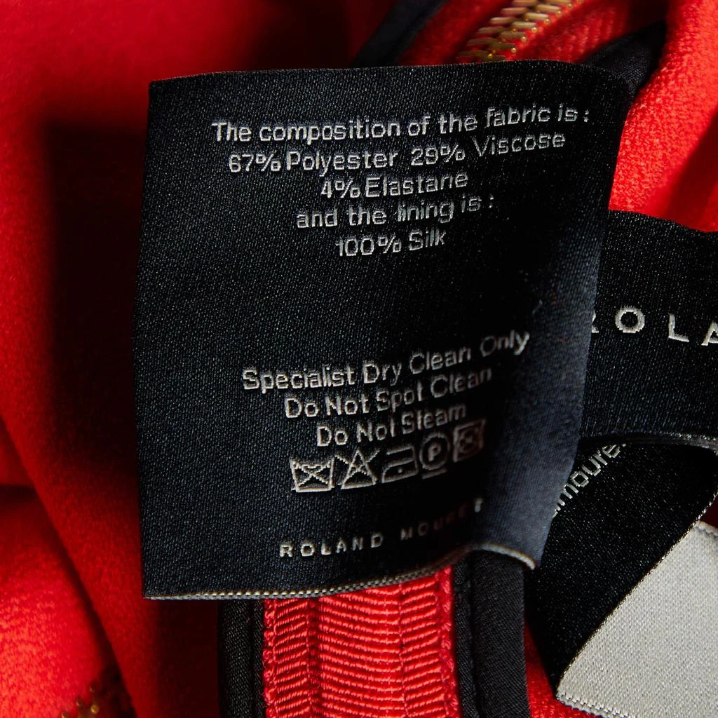 商品[二手商品] ROLAND MOURET|Roland Mouret Red Crepe Cap Sleeve Sheath Dress L,价格¥2476,第5张图片详细描述