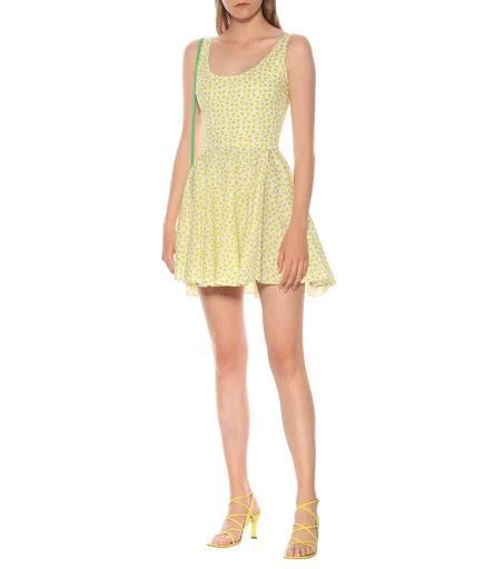 商品CAROLINE CONSTAS|Kylie printed cotton minidress,价格¥4212,第2张图片详细描述