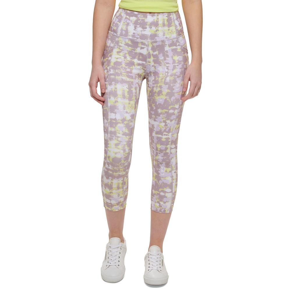 商品Calvin Klein|Calvin Klein Women's Sport Printed Super High Waist Leggings,价格¥223,第5张图片详细描述