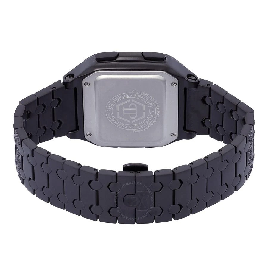 商品Philipp Plein|Hyper Shock Quartz Digital Black Dial Unisex Watch PWHAA1421,价格¥714,第3张图片详细描述