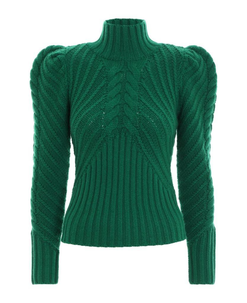 商品Zimmermann|Green Cashmere Blend Sweater,价格¥6112,第1张图片