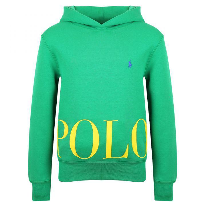 商品Ralph Lauren|Green Large Logo Hoodie,价格¥258,第1张图片