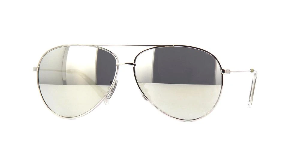 商品Celine|Smoke Mirror Aviator Unisex Sunglasses CL40062U 16C 61,价格¥1198,第1张图片