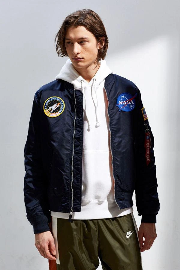 商品Alpha Industries|Alpha Industries L-2B NASA Flight Bomber 夹克,价格¥378,第2张图片详细描述