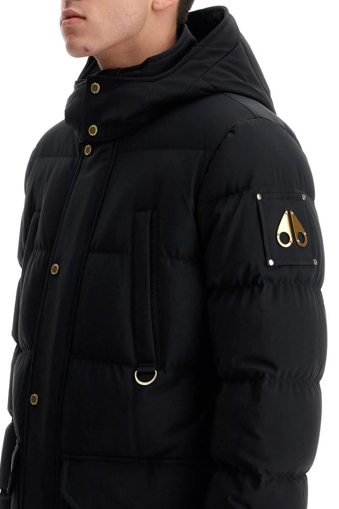 商品Moose Knuckles|valleyfield gold down jacket with rem,价格¥4684,第4张图片详细描述