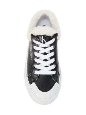 Veronik Faux Fur-Trim Backless Sneakers 商品