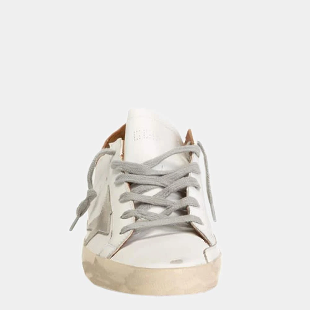 商品Golden Goose|Golden Goose white/brown Super-star Sneaker  Size EU 42,价格¥3425,第2张图片详细描述