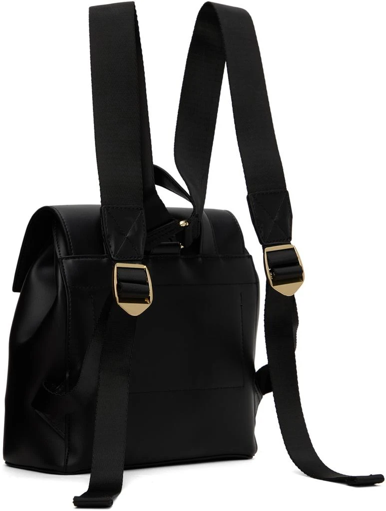 商品Versace|Black Safety Buckle Backpack,价格¥1427,第3张图片详细描述