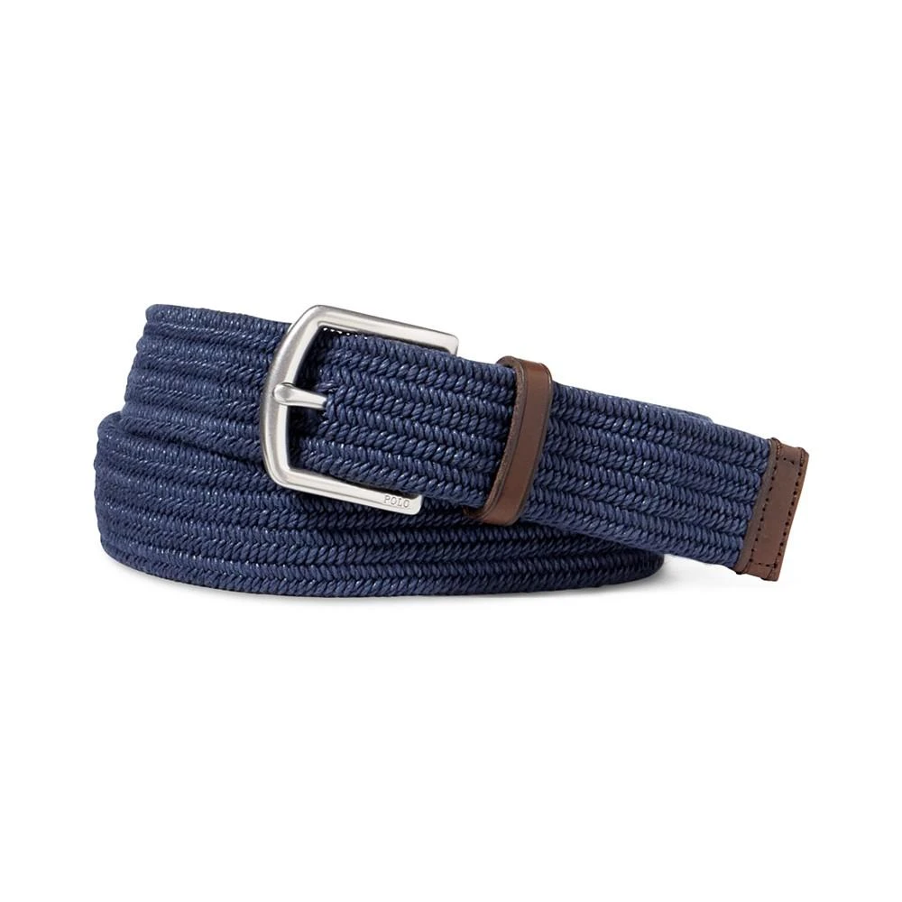 商品Ralph Lauren|Men's Stretch Waxed Belt,价格¥691,第1张图片